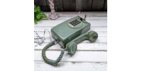 Telephone mural vert Touch-Tone